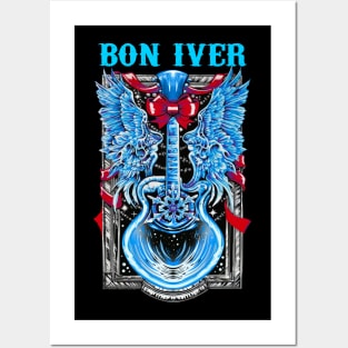 IVER BON BAND Posters and Art